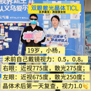 高度近视+高散光摘镜难?T-ICL 晶体植入助力19岁小伙解锁清晰视界